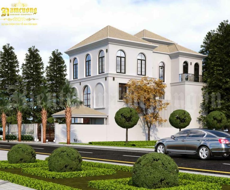 biệt thự địa trung hải đơn giản