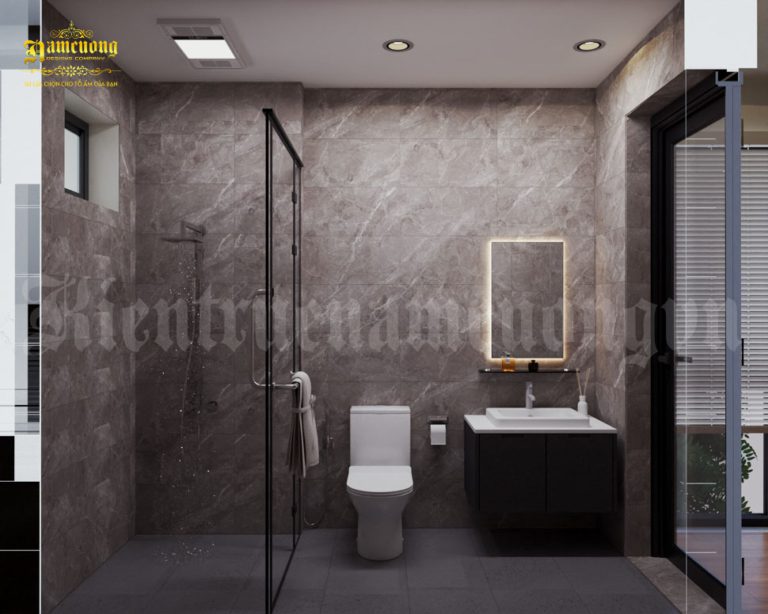 thiết kế nội thất nhà phố 5x10m