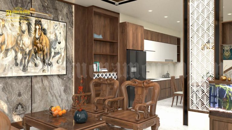 thiết kế nội thất nhà phố 5x10m