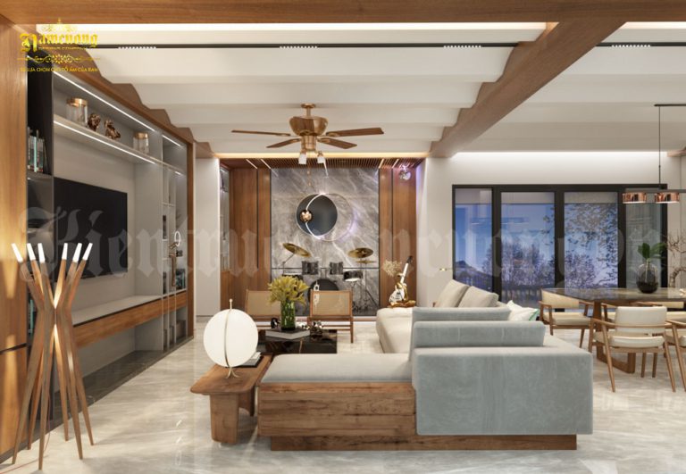 thiết kế nội thất biệt thự 140m2