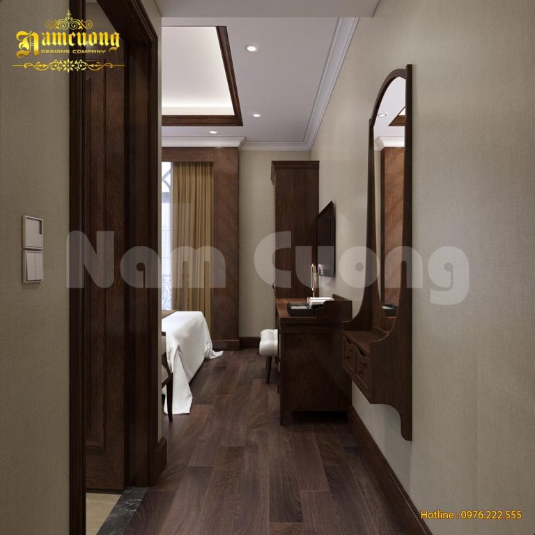 Thiết kế nội thất khách sạn 5 tầng tại Đà Lạt