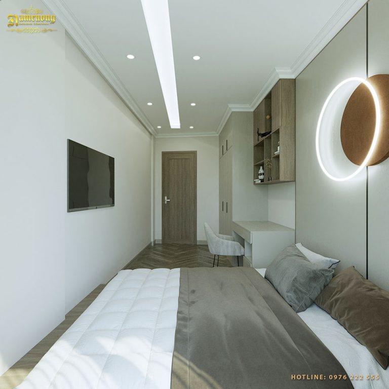 Thiết kế nội thất nhà phố 4 tầng 1 tum tiện nghi
