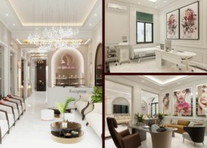 thiết kế nội thât spa cao cấp