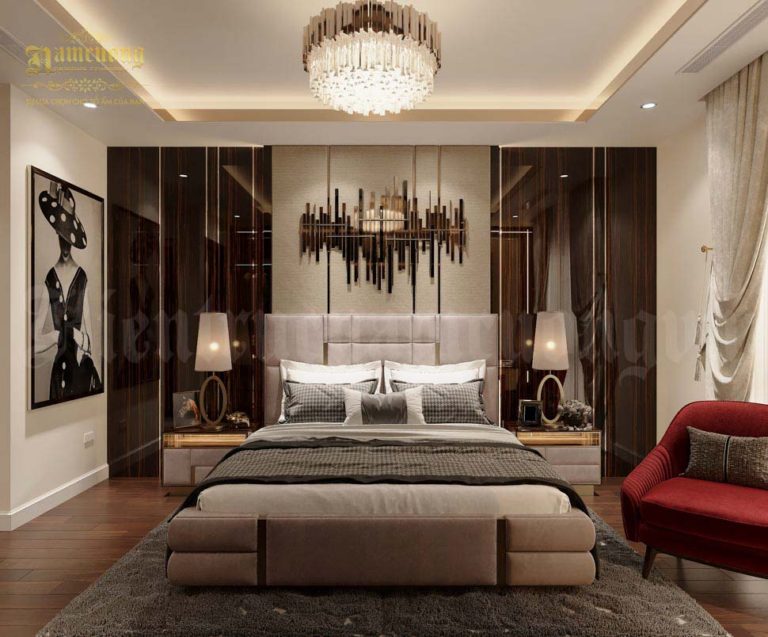thiết kế nội thất biệt thự 4 tầng