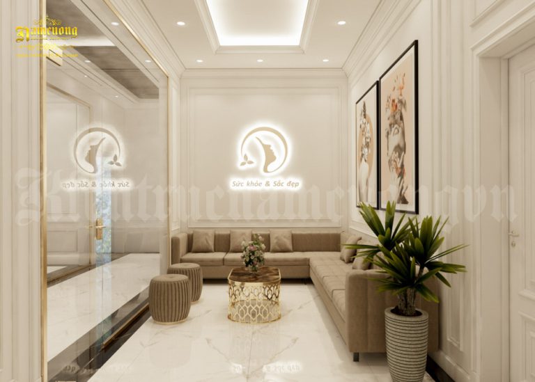 thiết kế nội thất spa cao cấp