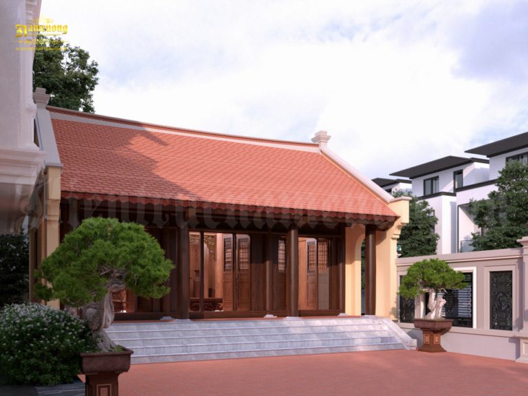 Mẫu thiết kế nhà thờ họ tại Kiến Trúc Nam Cườ