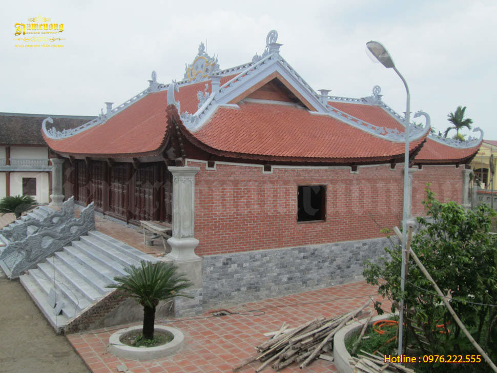 Mẫu thiết kế nhà thờ họ tại Kiến Trúc Nam Cườ