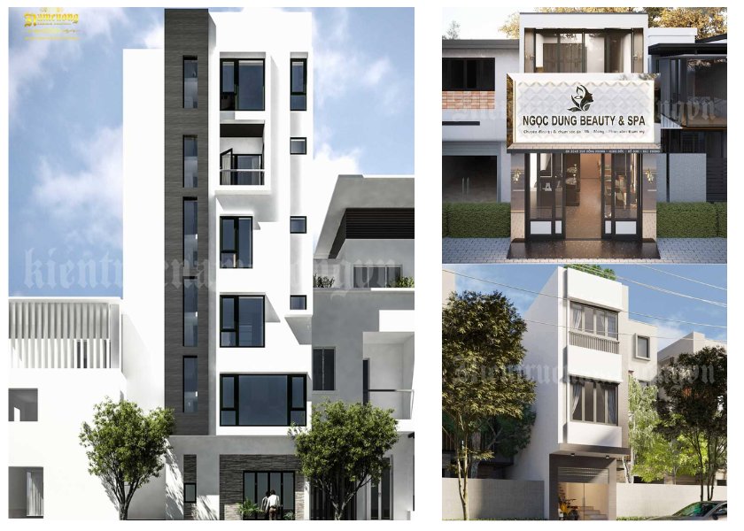 Thiết kế nhà phố không ban công