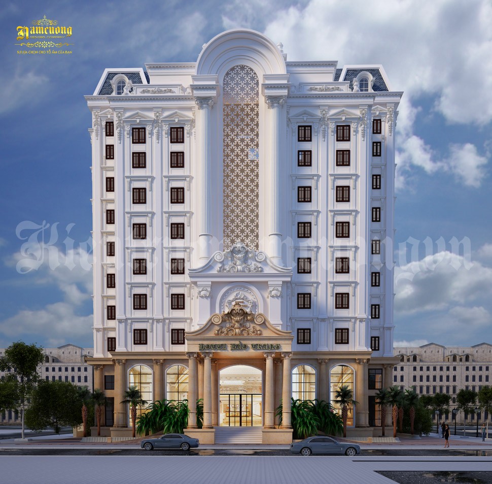 mẫu thiết kế khách sạn 4 sao tại Kiến Trúc Nam Cư