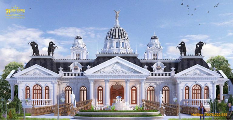 Biệt thự 1 tầng cổ điển