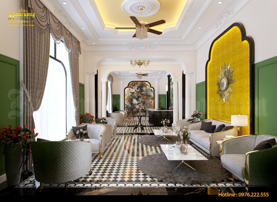 Mẫu thiết kế nội thất khách sạn tại Kiến Trúc Nam Cường