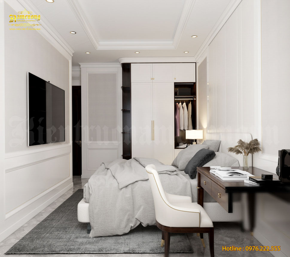 Nội thất phòng đôi phong cách hiện đại và đơn giản, mang tới không gian thoải mái nhất cho du khách.