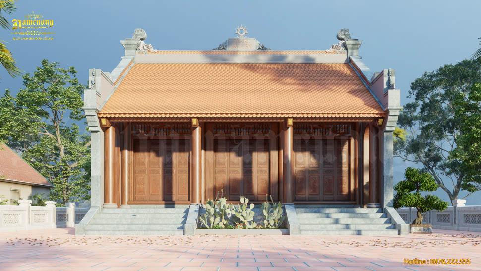 Nhà thờ họ Trần tại Thái Bình thiết kế bởi Kiến Trúc Nam Cường