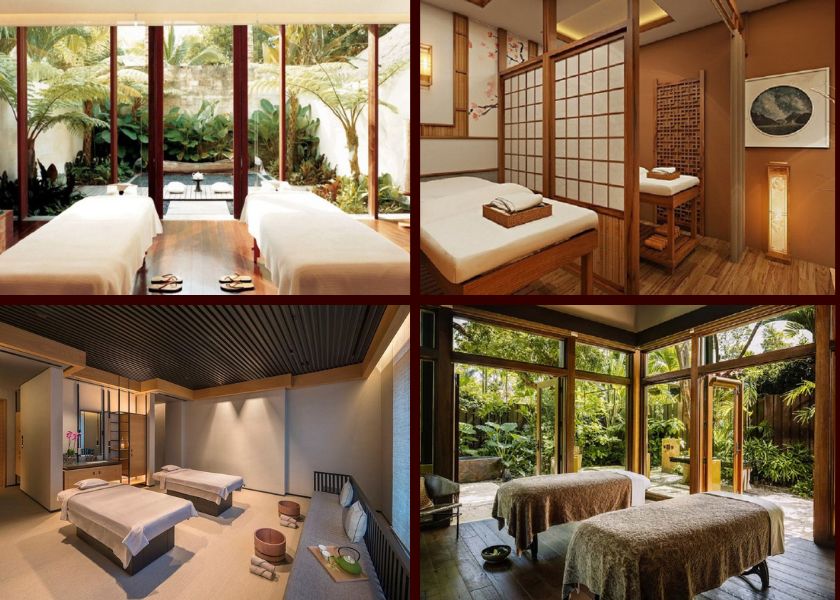 Thiết kế spa theo phong cách mộc