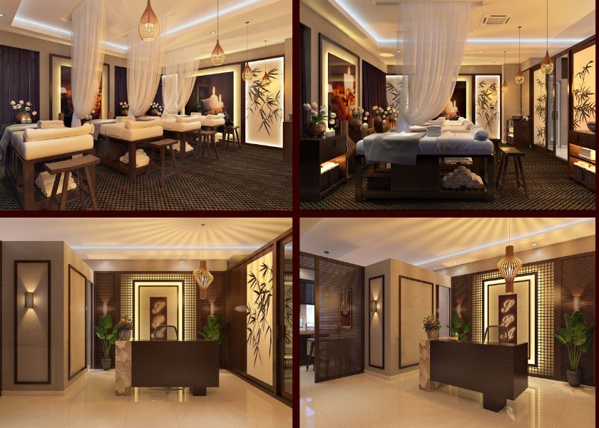 Thiết kế spa phong cách Nhật Bản