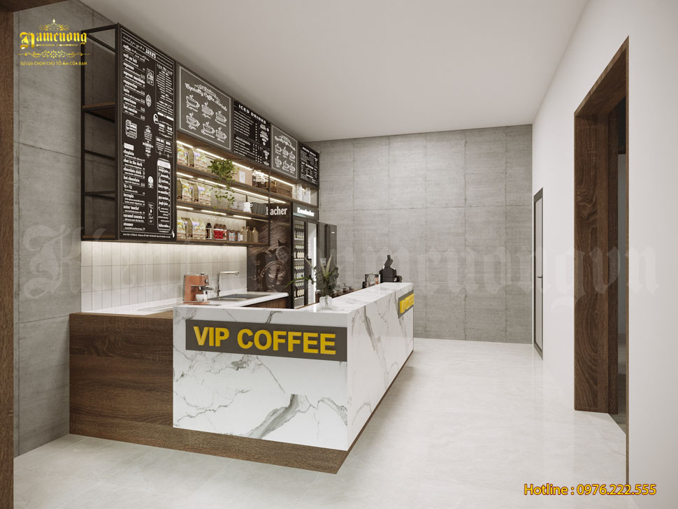 Đầu tư thiết kế quán cà phê chỉn chu giúp mang đến một diện mạo ấn tượng, để lại dấu ấn sâu đậm với khách hàng