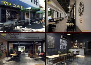 Mẫu thiết kế quán cafe đẹp