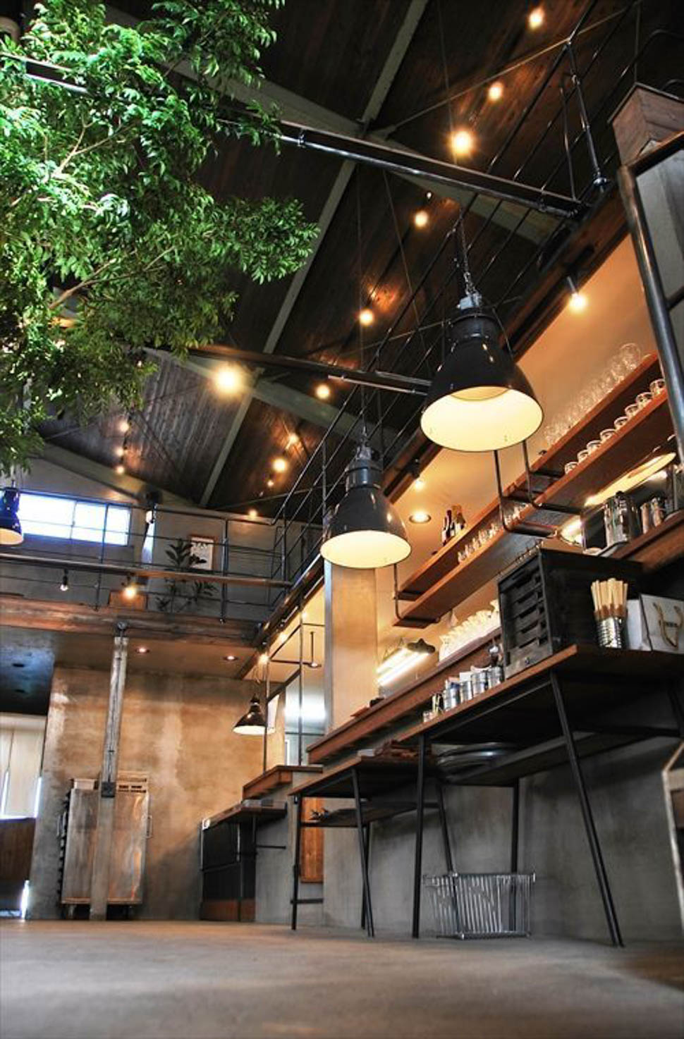 Mô hình quán cafe bằng khung thép