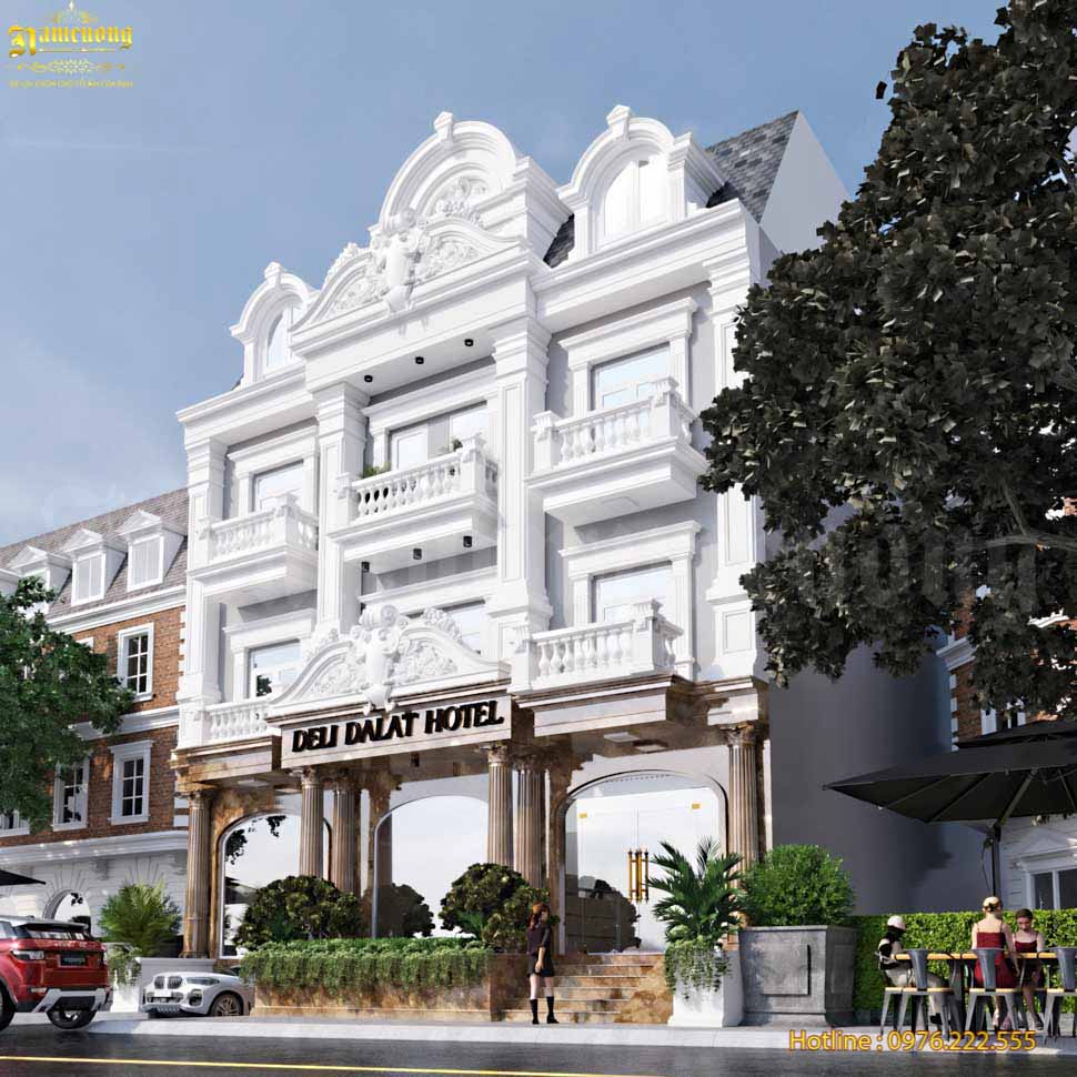 Dự án thiết kế công trình khách sạn tại Đà Lạt