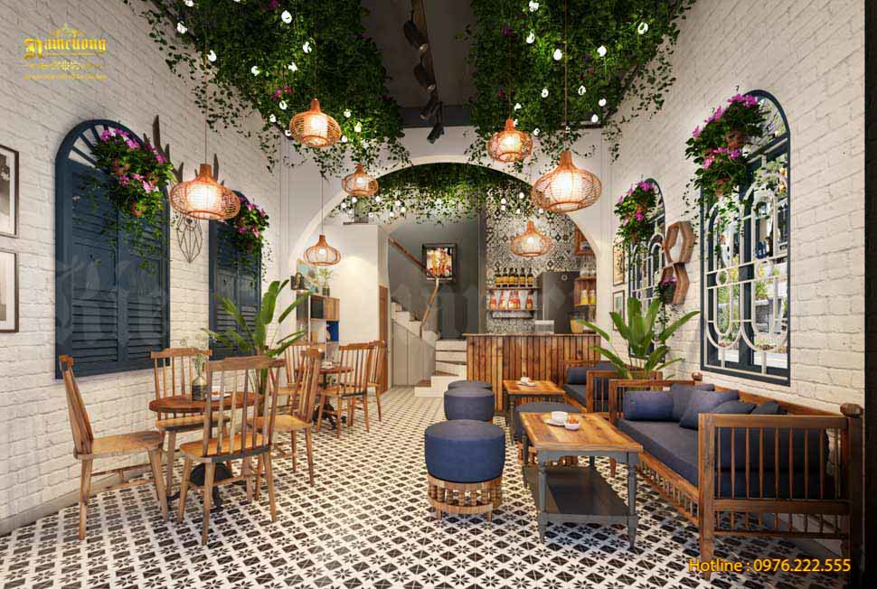 Mô hình quán cafe được thiết kế chuẩn đẹp - là một trong những điểm vui chơi, giải trí lý tưởng hiện nay.
