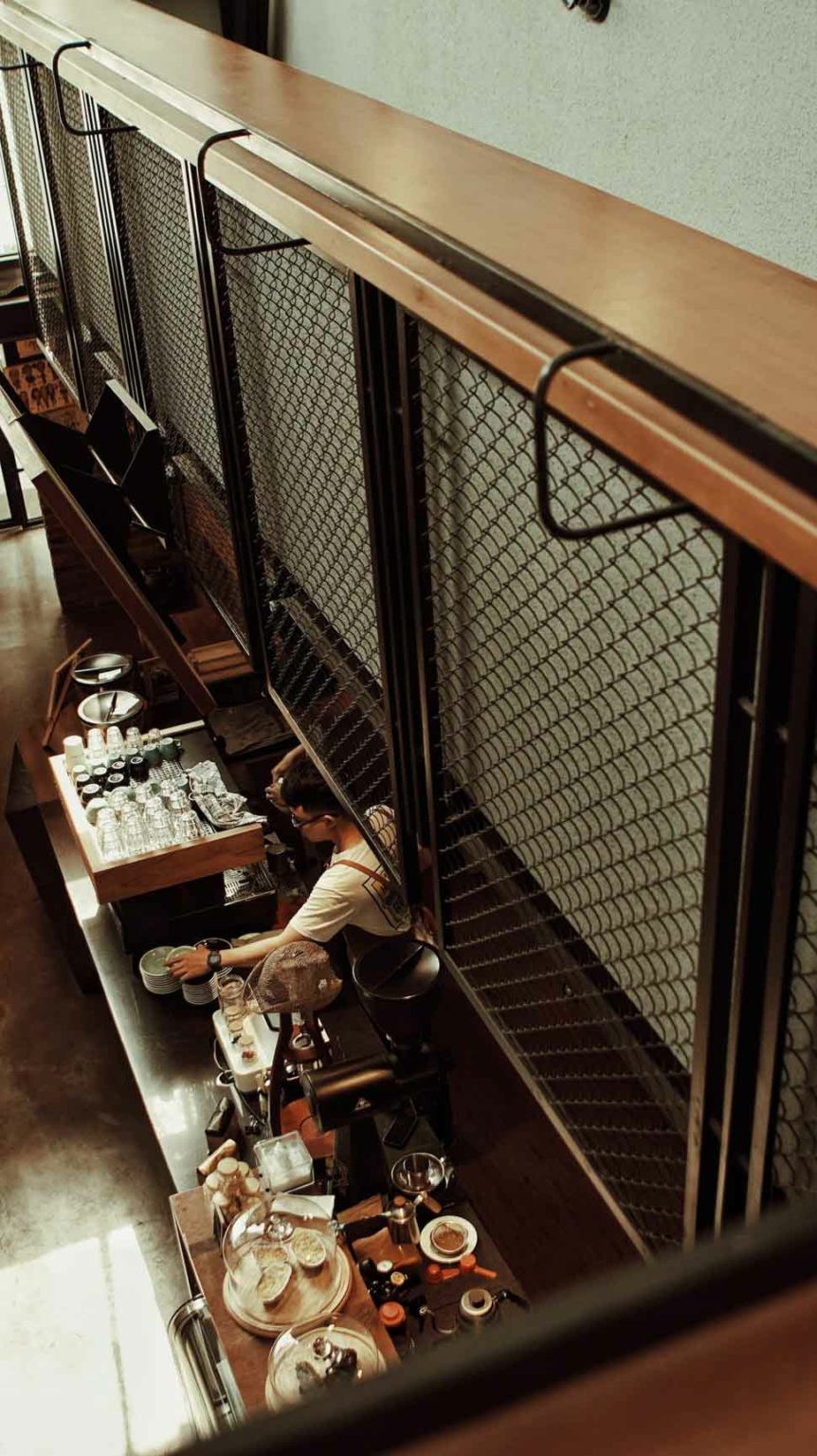 Cách thiết kế quán cafe rang xay hút khách