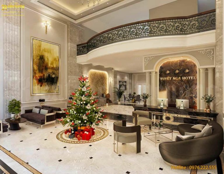 Khu vực tiếp khách sang trọng