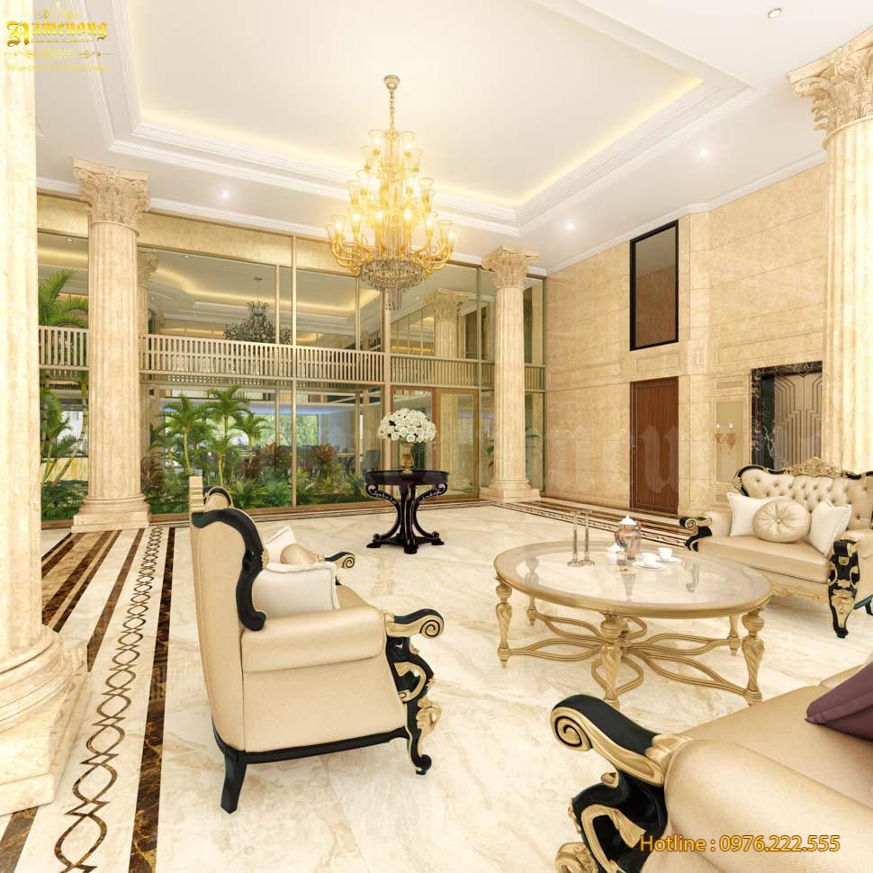 Thiết kế nội thất nhà hàng khách sạn của Kiến Trúc Nam Cường