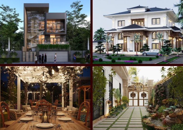 Thiết kế biệt thự tại Bắc Giang