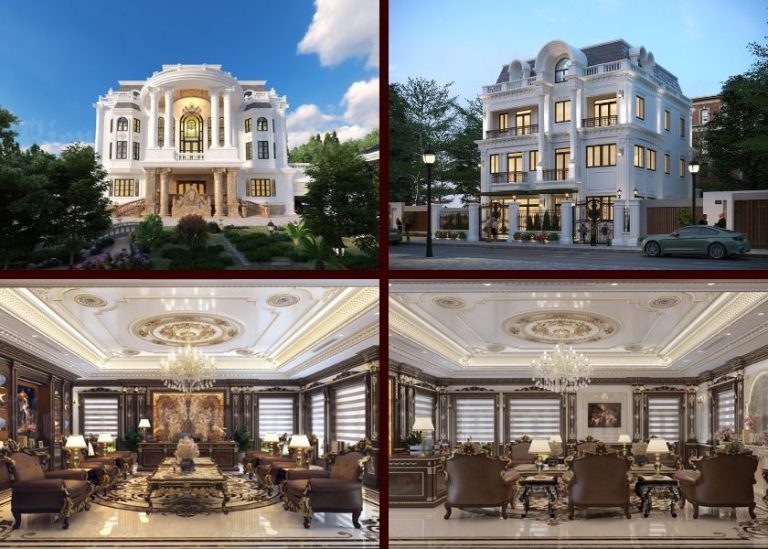 Mẫu thiết kế biệt thự tại Quảng Ngãi
