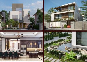 Mẫu thiết kế biệt thự mini 200m2