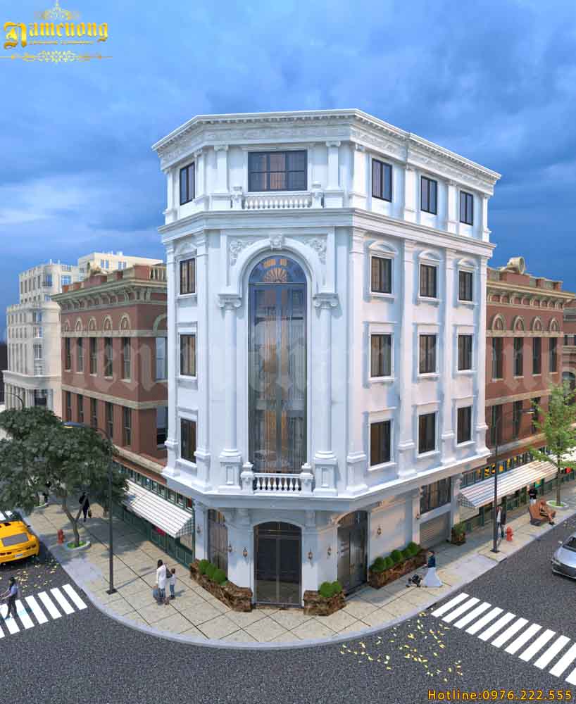 Biệt thự lô góc 2 mặt tiền phong cách Châu Âu Kinh doanh