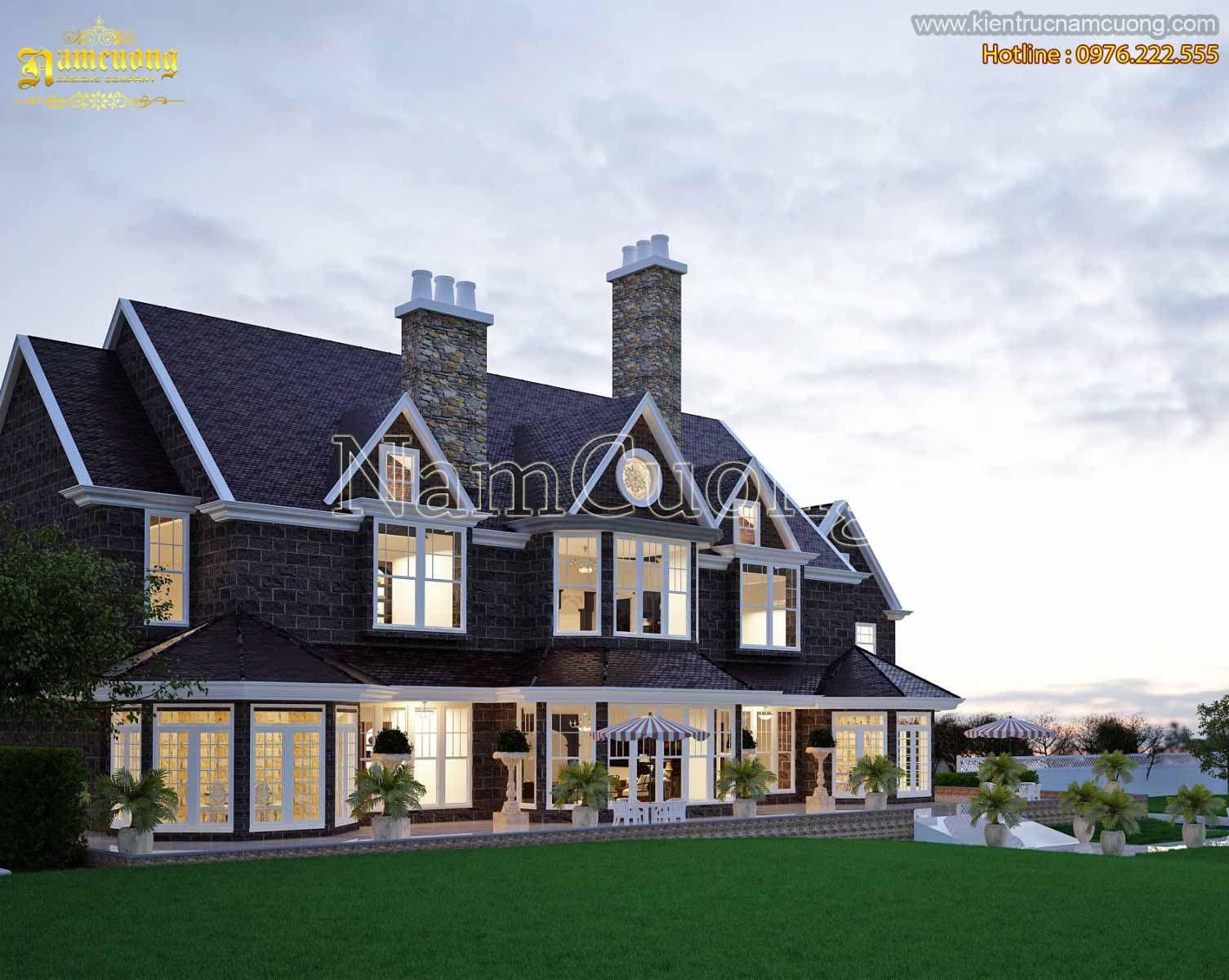 thiet ke biet thu 2 tang mai thai 30