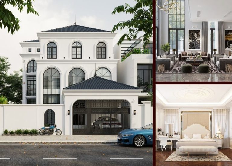 Biệt thự tân cổ điển 3 tầng