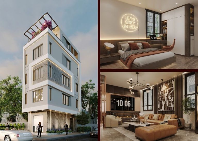 nhà phố 2 mặt tiền