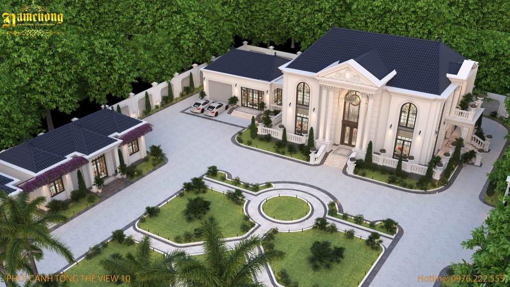 Mẫu biệt thự nhà vườn 2 tầng đẹp