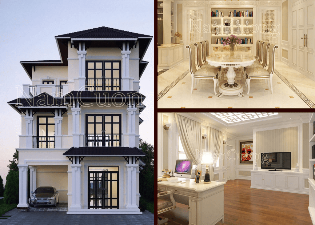 kien truc biet thu mini 3 tang 100m2 1