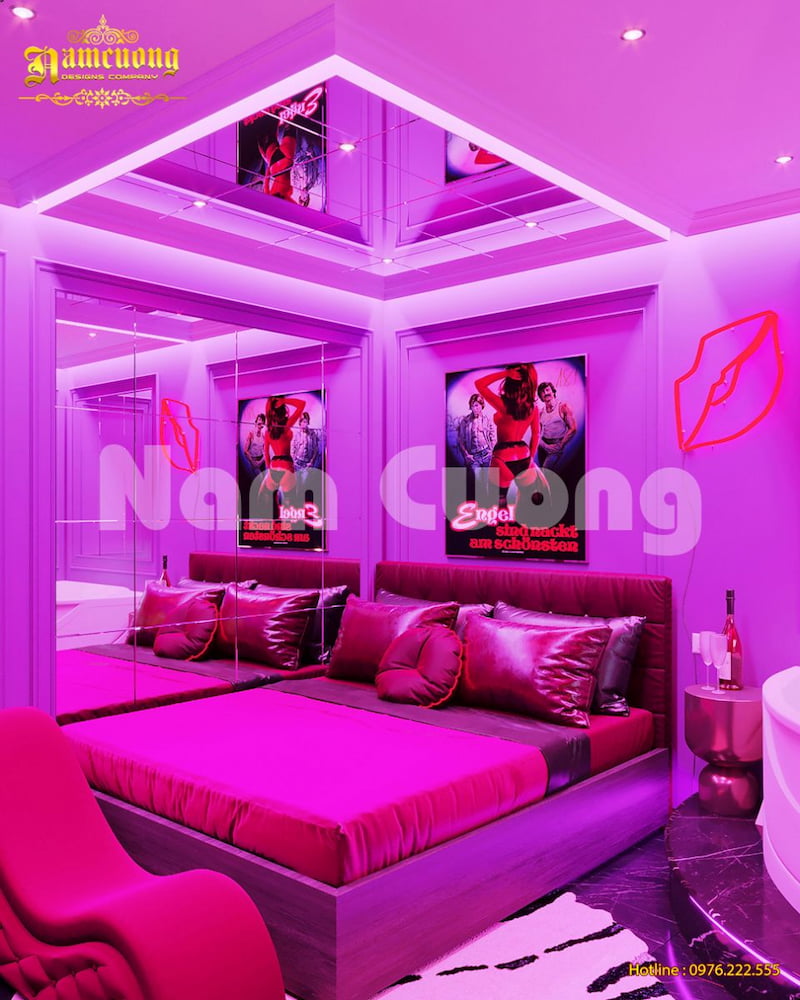 Ánh sáng trong phòng massage