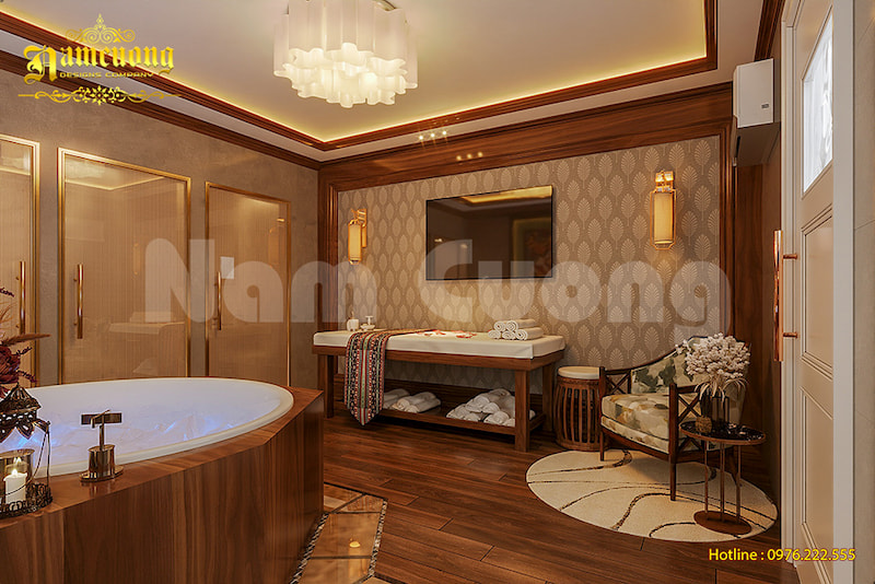 Phòng massage nên chọn tone màu trung tính