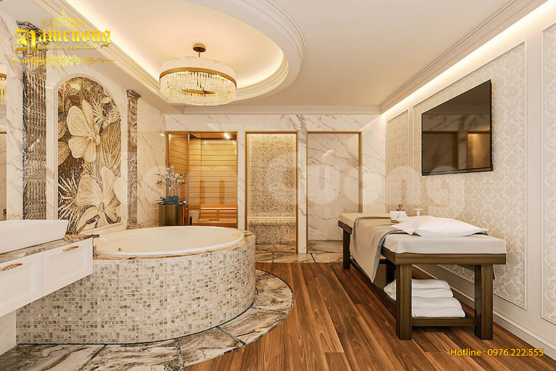 Diện tích phòng massage