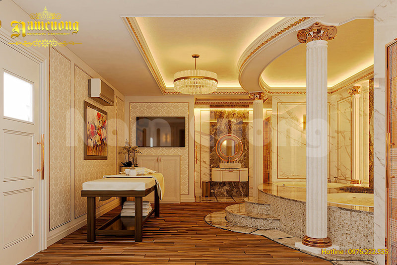 Phòng massage hiện đại