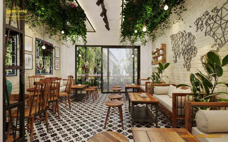 Không gian quán cà phê đẹp