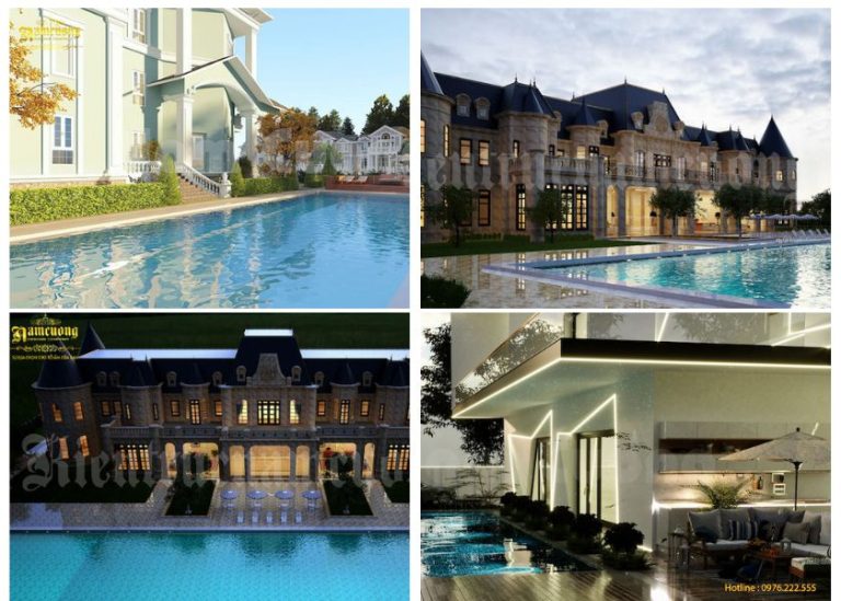 55+ Mẫu biệt thự có hồ bơi đẹp