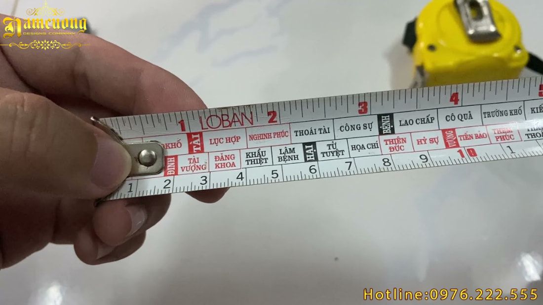 Số đo thước lỗ ban đẹp là như thế nào