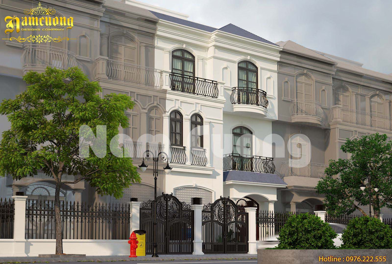 Quy trình thiết kế biệt thự liền kề đẹp
