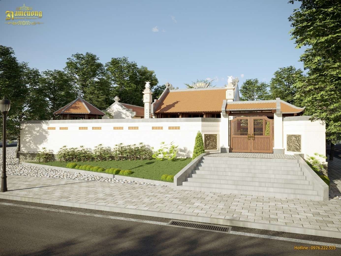 Thiết kế nhà thờ họ cổ truyền đẹp