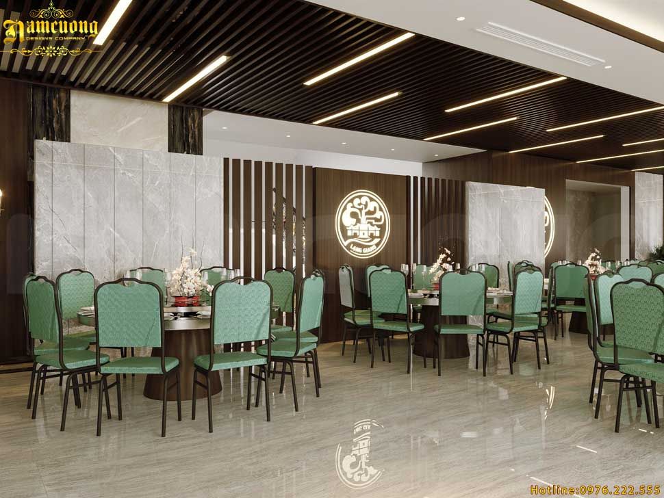 Nội thất nhà hàng trong khách sạn