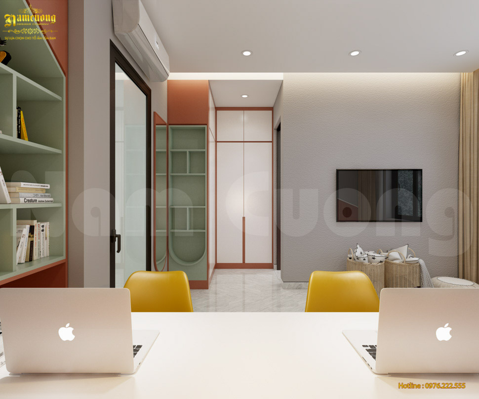 Mẫu thiết kế phòng làm việc khoa học