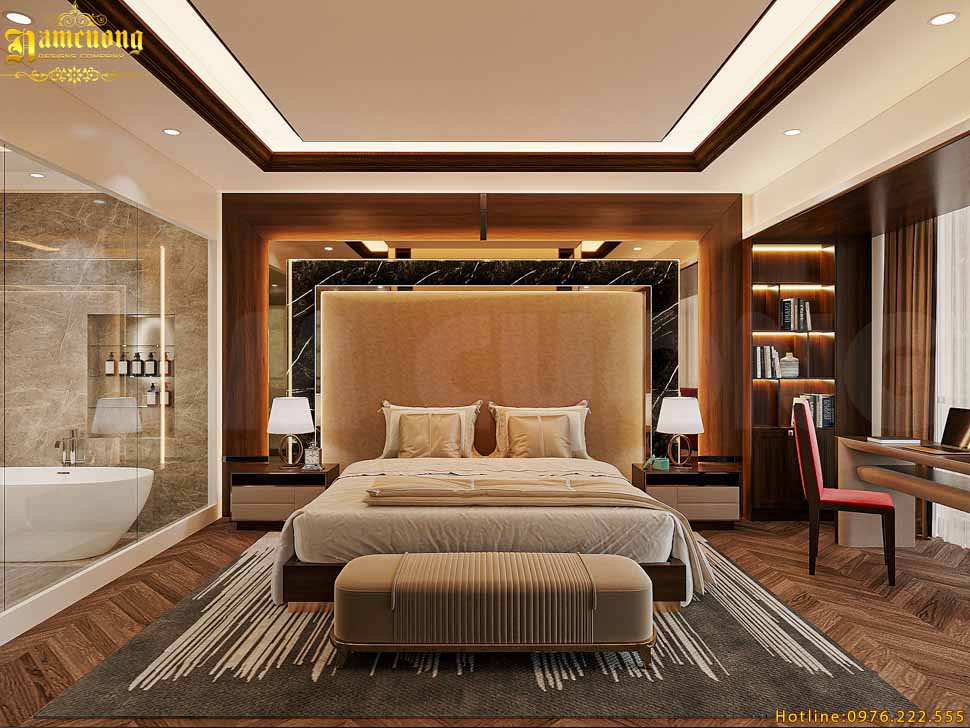 Mẫu phòng ngủ khách sạn đẹp
