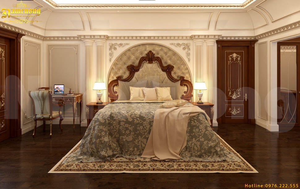 Nội thất phòng ngủ phong cách tân cổ điển