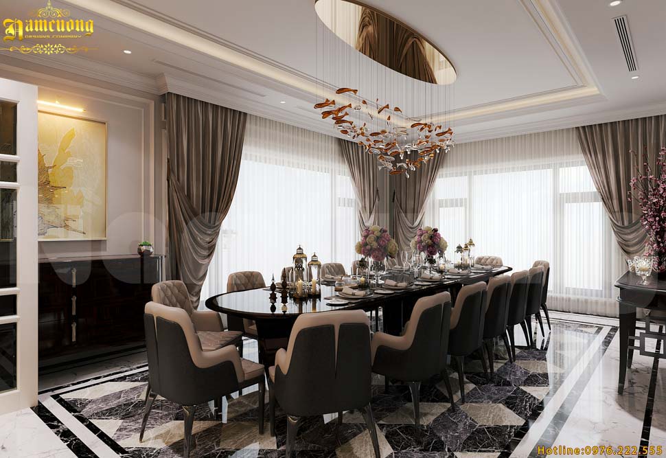 Mẫu thiết kế nội thất sang trọng, cao cấp